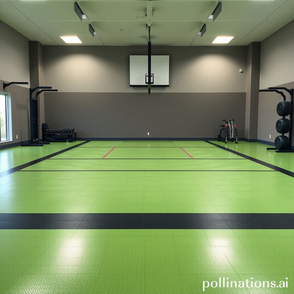 health benefits of clean rubber gym floors