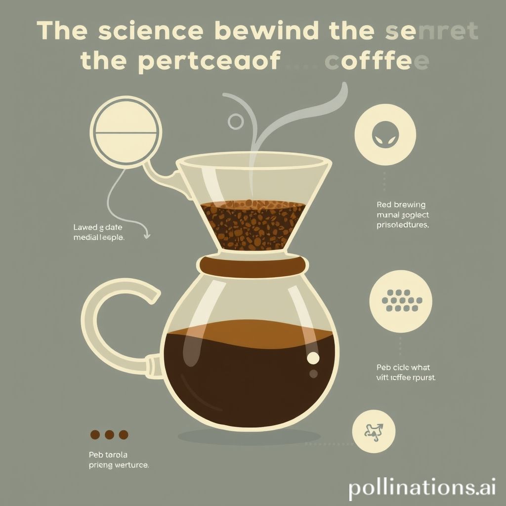 The science behind brewing the perfect cup of coffee