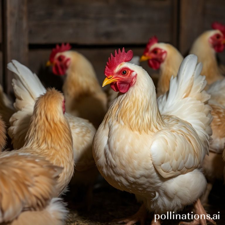 Chickens sleep cycles