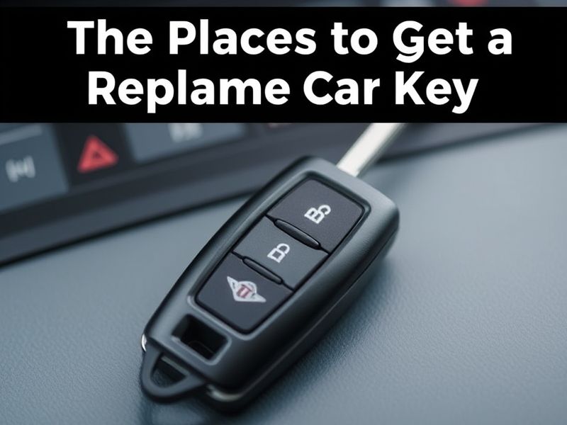 The best places to get a replacement car key
