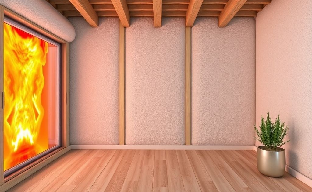 Thermal insulation effects on heating costs