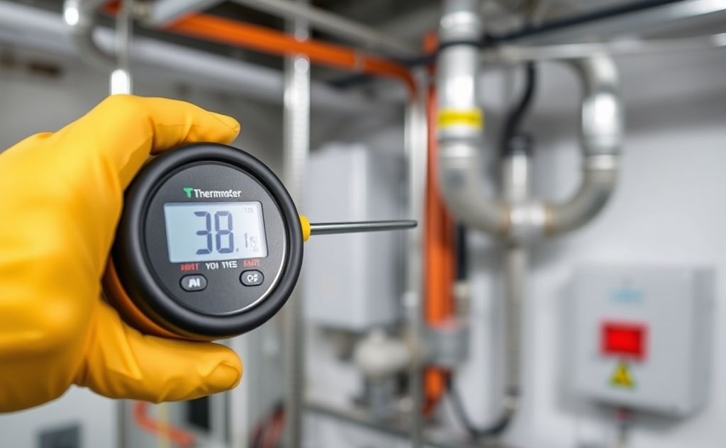 Thermometer use in HVAC systems for optimal performance