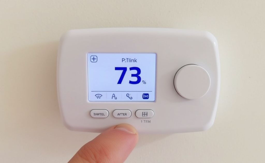 Thermostat calibration after electric heater install