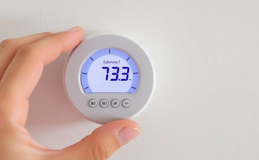 Thermostat calibration ensures energy efficiency.