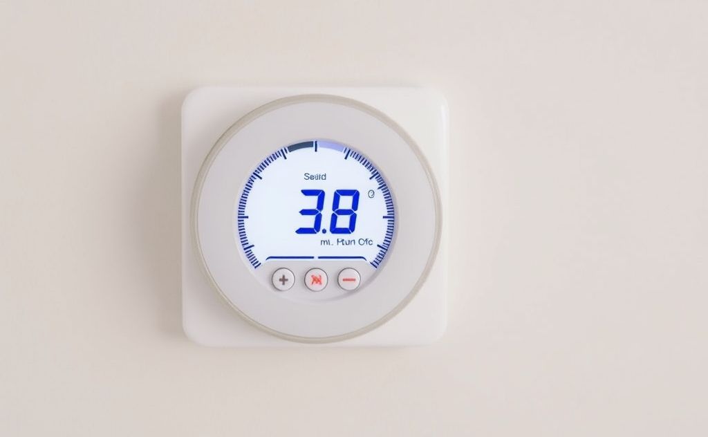 Thermostat placement affects energy use efficiency