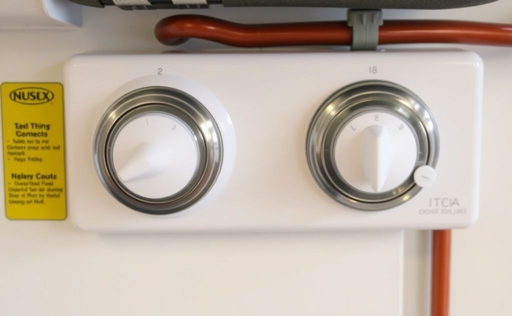 Thermostats and controls in heater maintenance