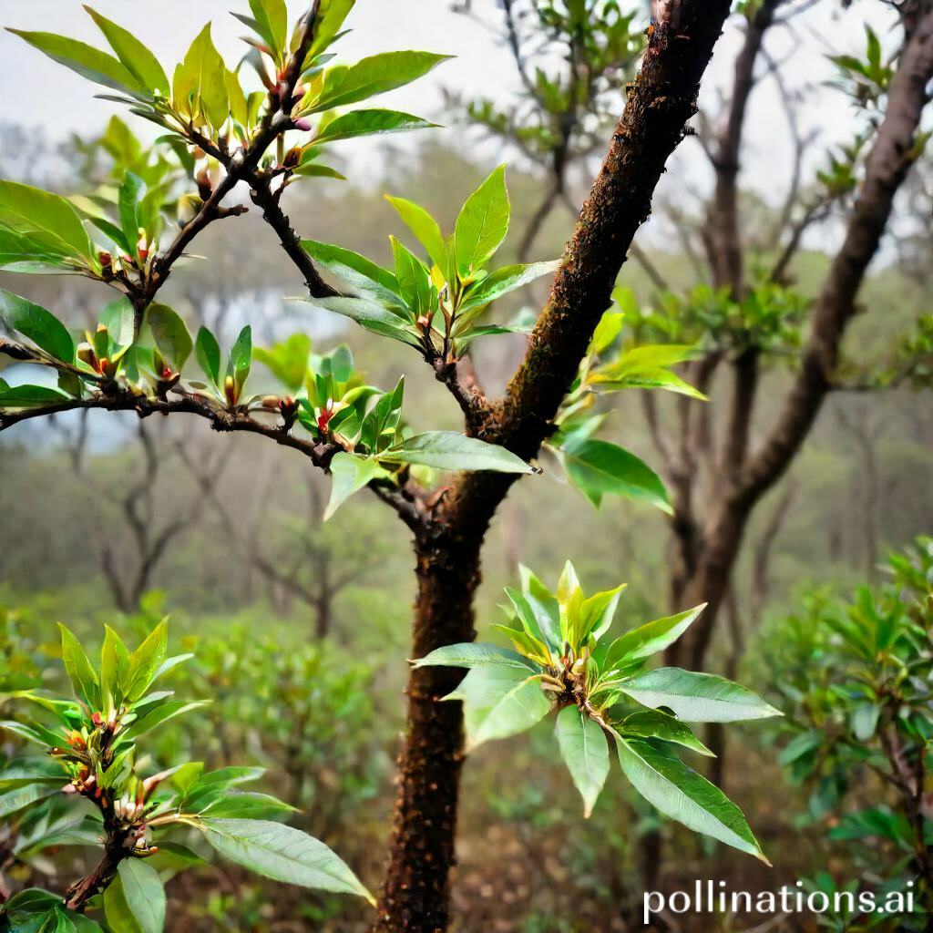 Threats to wild tea trees from climate change