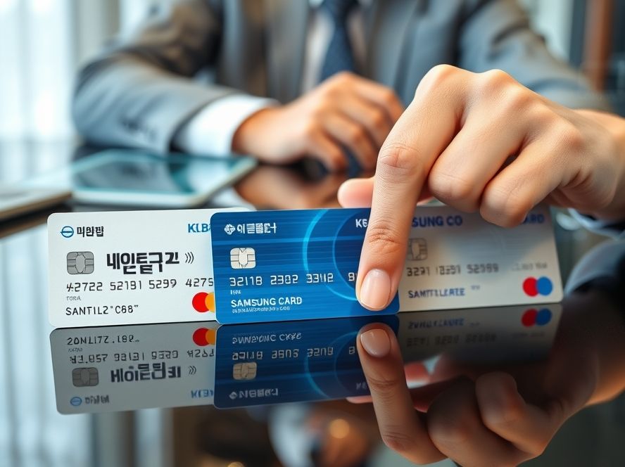 국민, 신한, 삼성 카드사의 혜택을 비교 분석