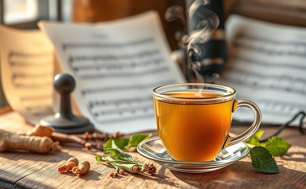Throat Coat Tea benefits for singers' vocal health