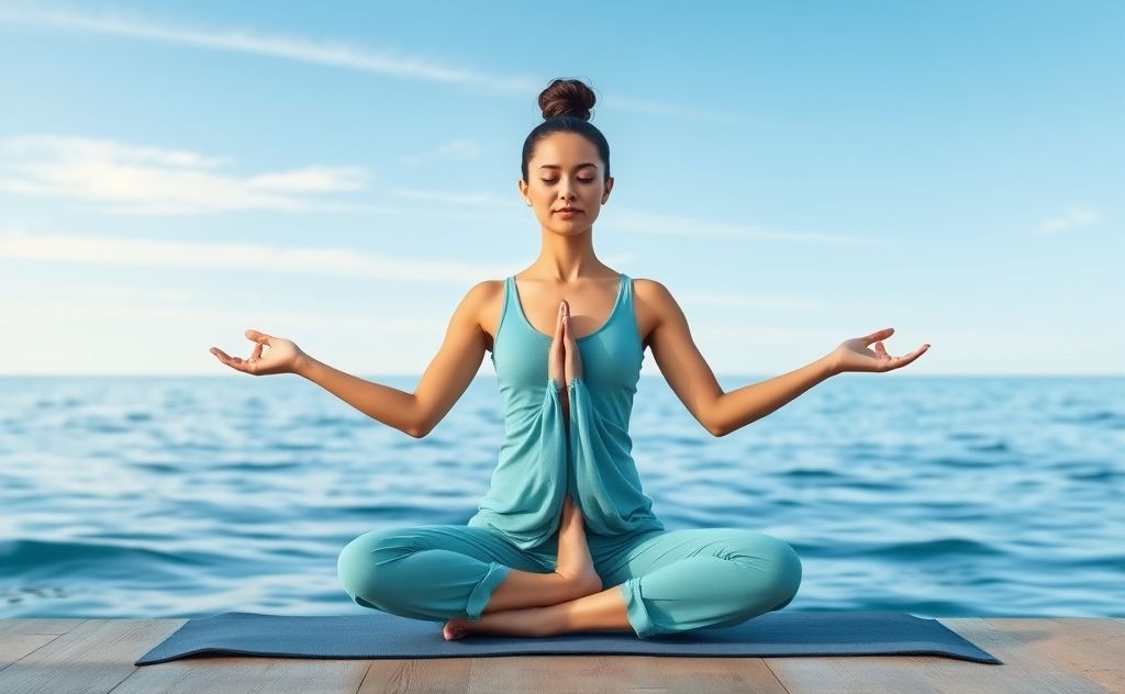 Throat chakra poses for self-expression and balance