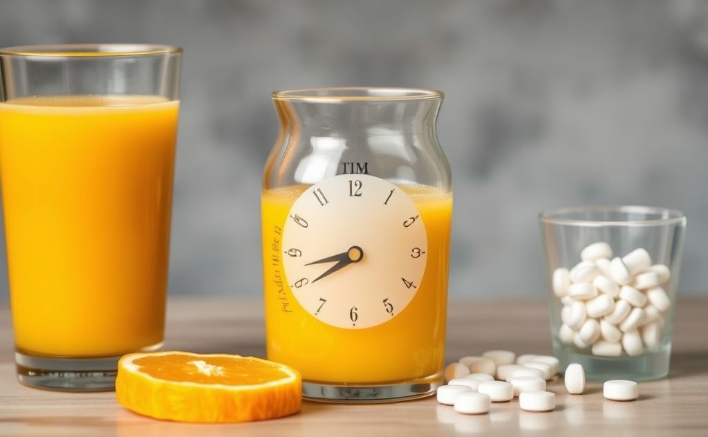 Timing impacts orange juice and Adderall effects