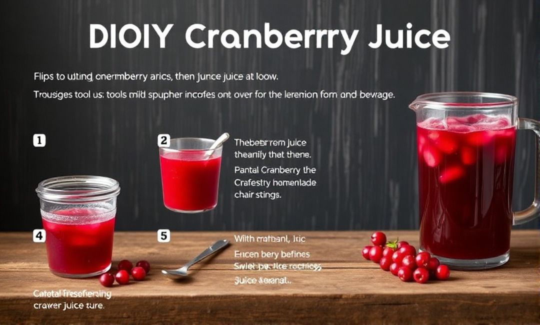 Tips for DIY Cranberry Juice Extraction at Home