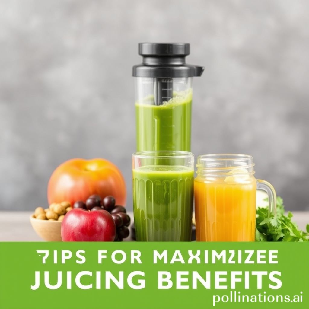 Juicing Benefits: Tips and Tricks