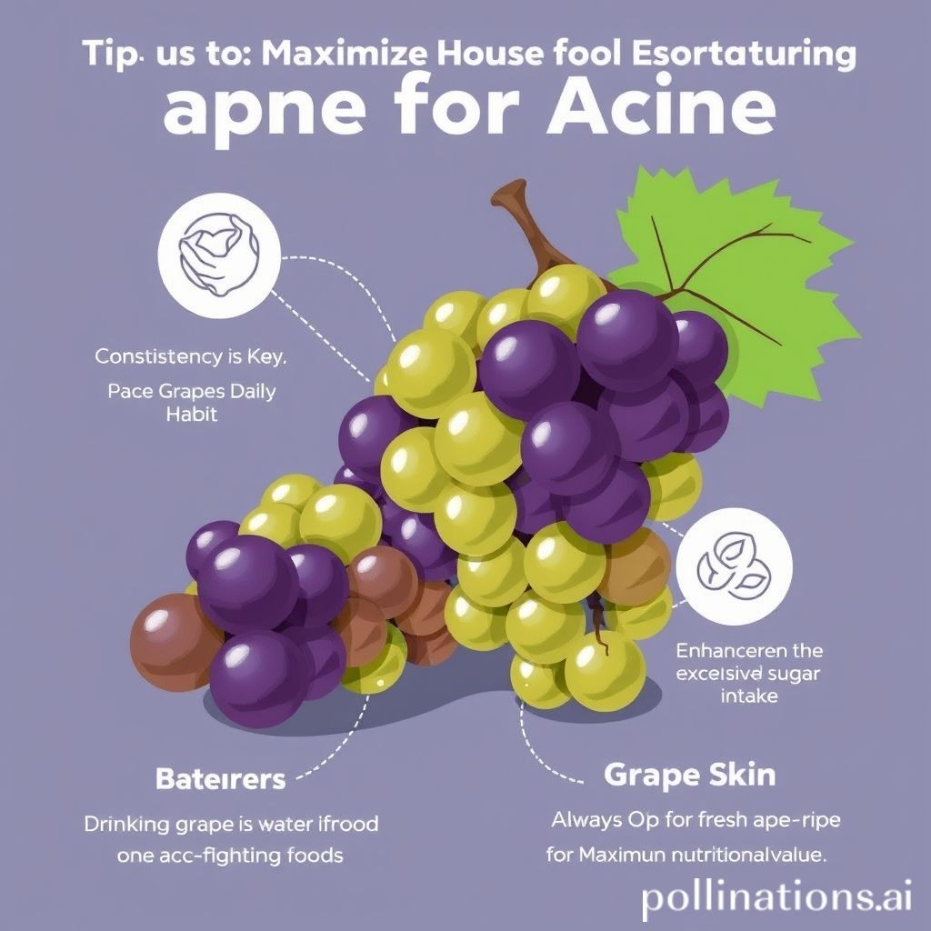 Maximizing Grape's Acne-Fighting Power