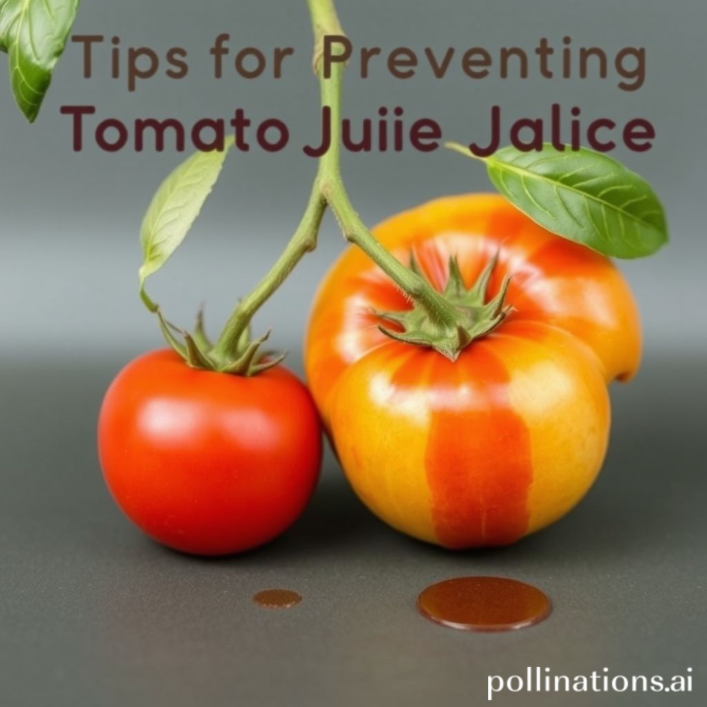 Preventing Tomato Juice Stains: Tips and Tricks