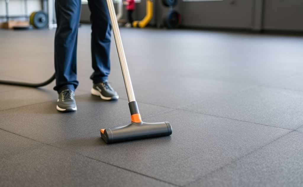 Tips for Safely Vacuuming Gym Rubber Floors
