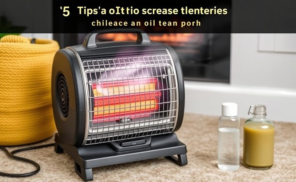 Tips for cleaning an oil-based portable heater