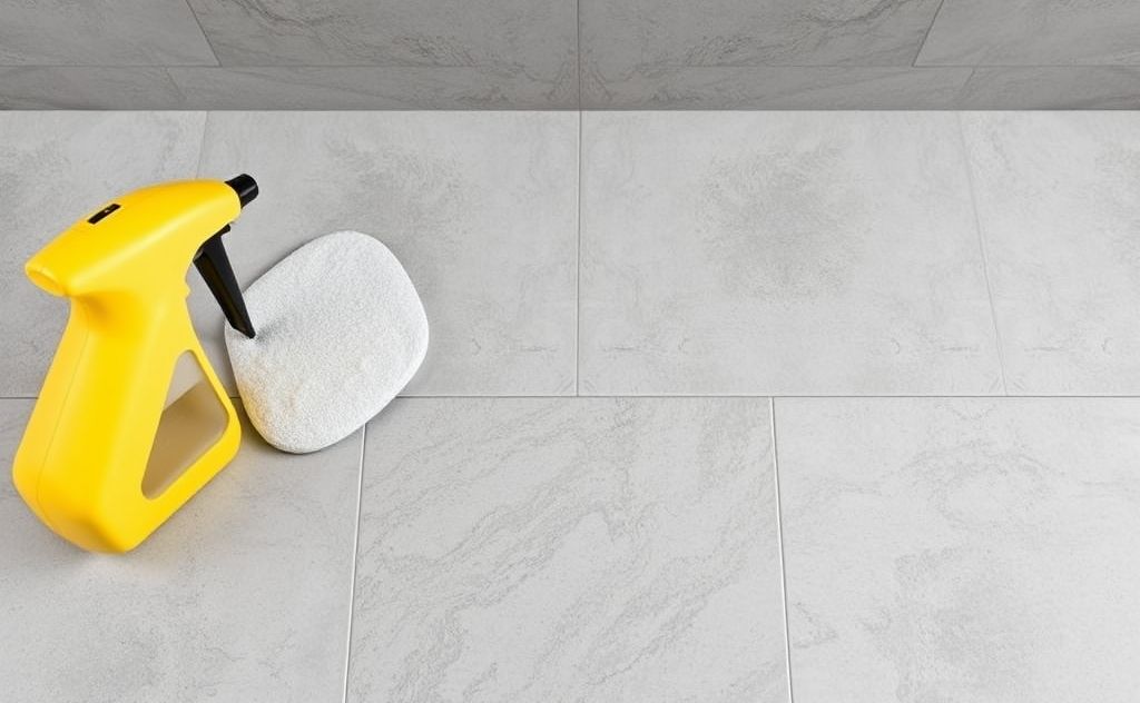Tips for cleaning matte porcelain tiles effectively