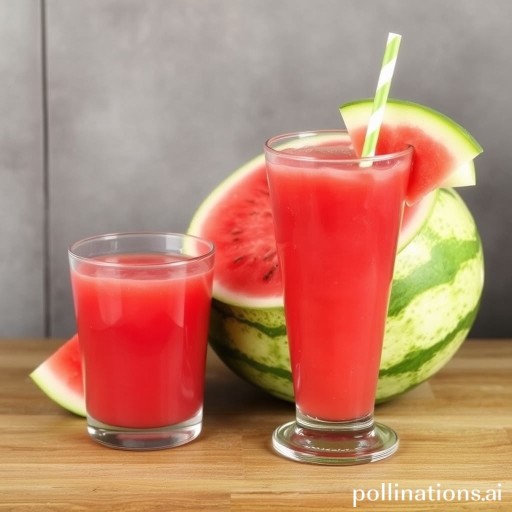 Fresh Watermelon Juice Storage and Hygiene Tips