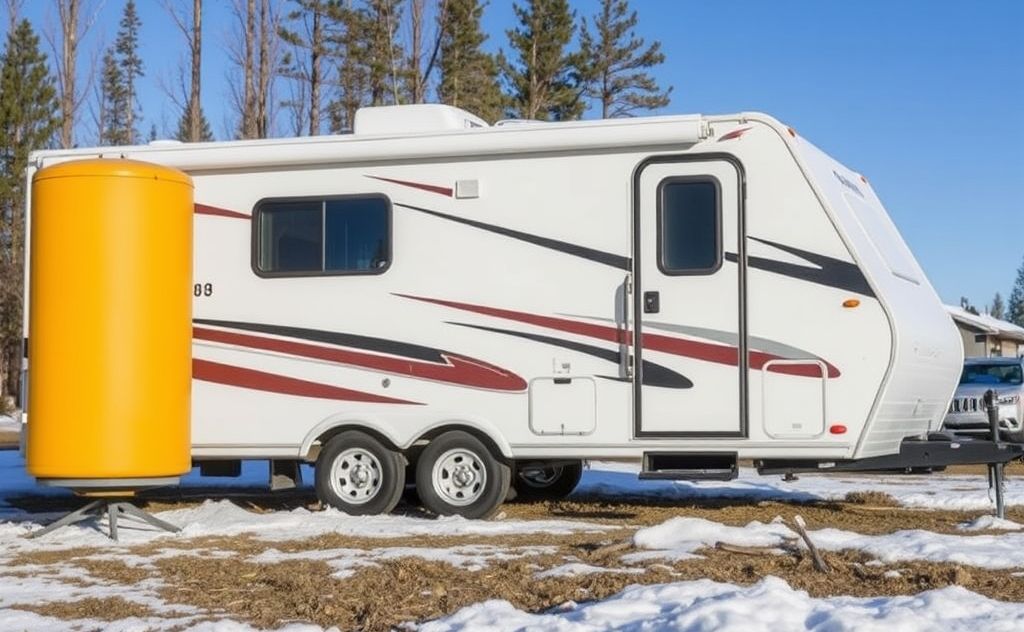 Tips for preventing RV water heater freeze