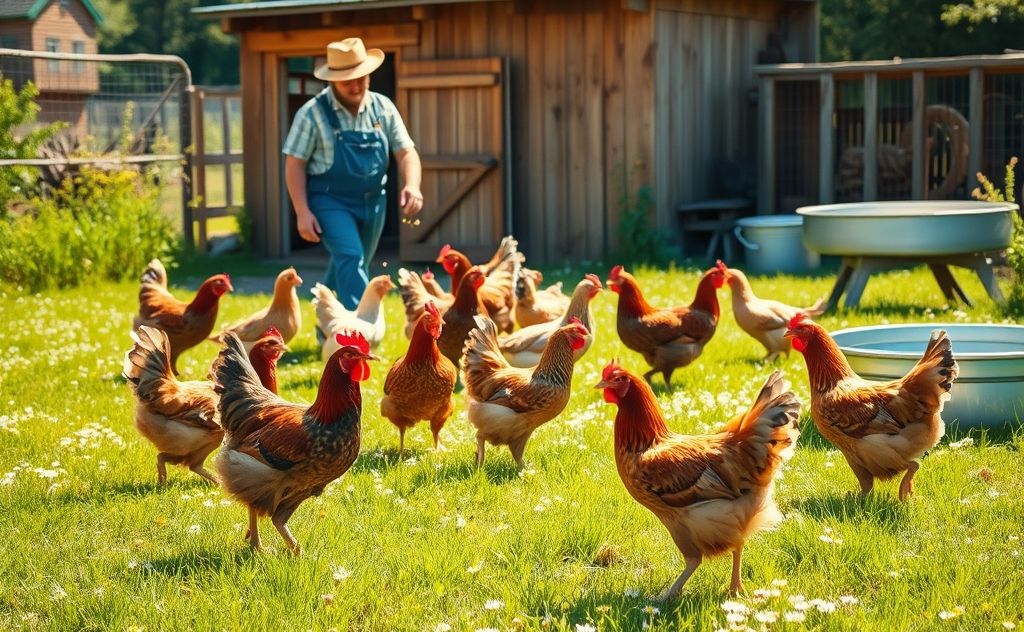 Tips for raising free-range chickens effectively