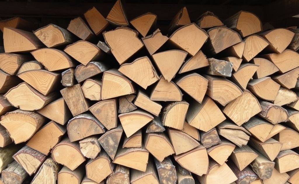Tips for storing and drying firewood effectively