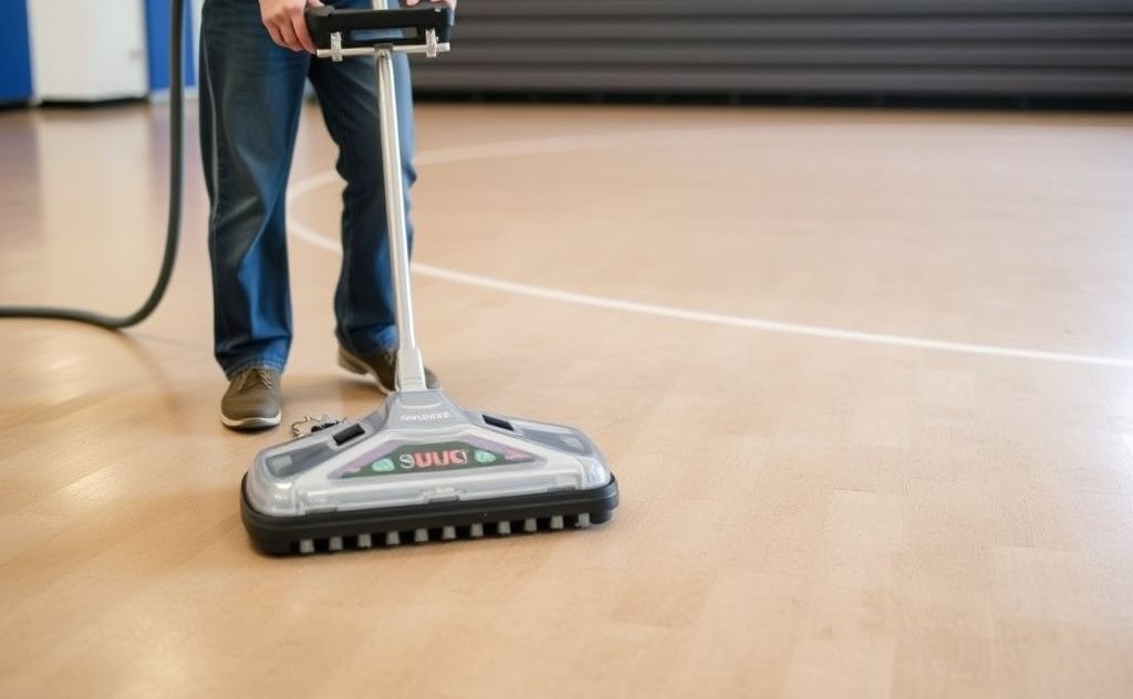 Tips for vacuuming rubber gym floors effectively