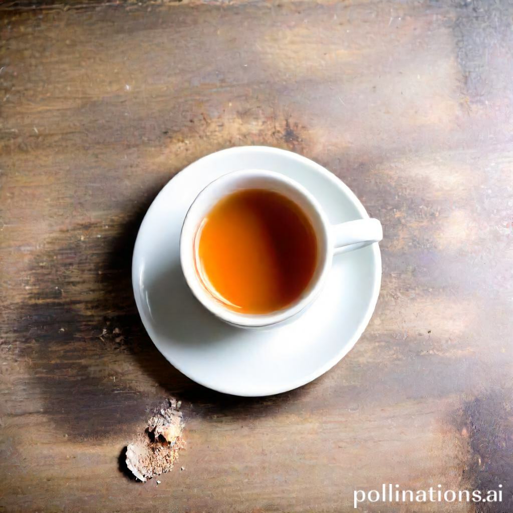 Minimize tea stains