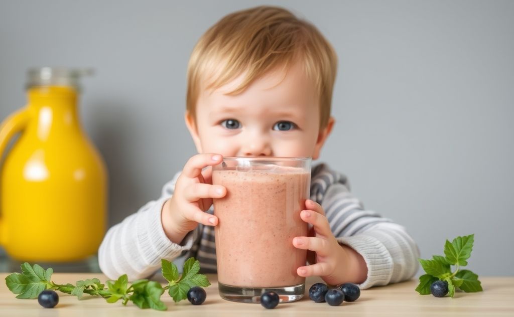 Toddler smoothie health concerns and benefits