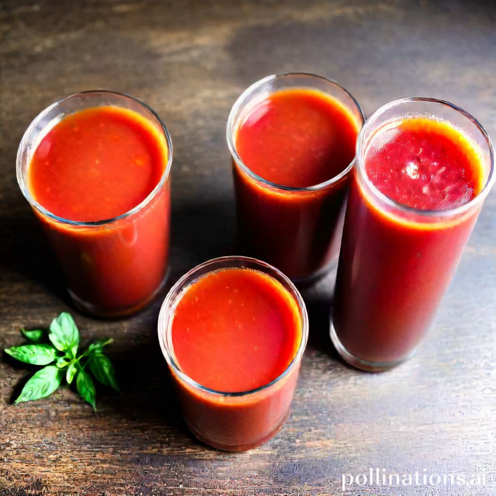 Variations of Tomato Juice for Flavorful Chili