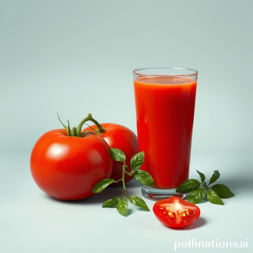 Tomato Juice Carbohydrate Content Compared to Other Beverages