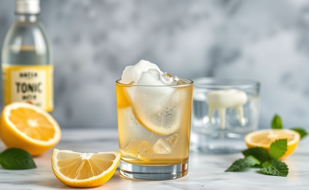 Tonic water effects on dental health and teeth.