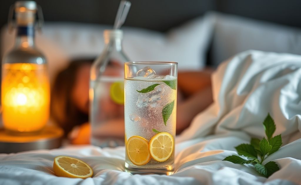 Tonic water impact on sleep quality