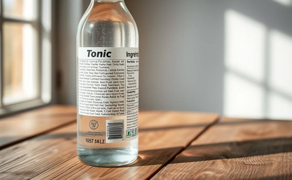 Tonic water ingredients gluten free check