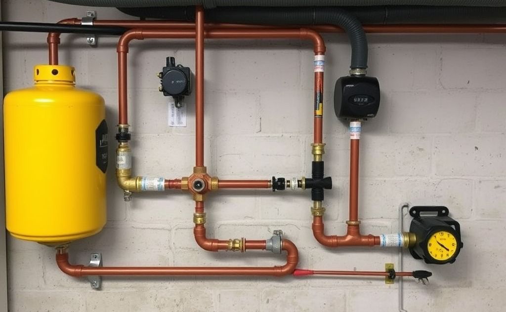Tools for purging hydronic heating system