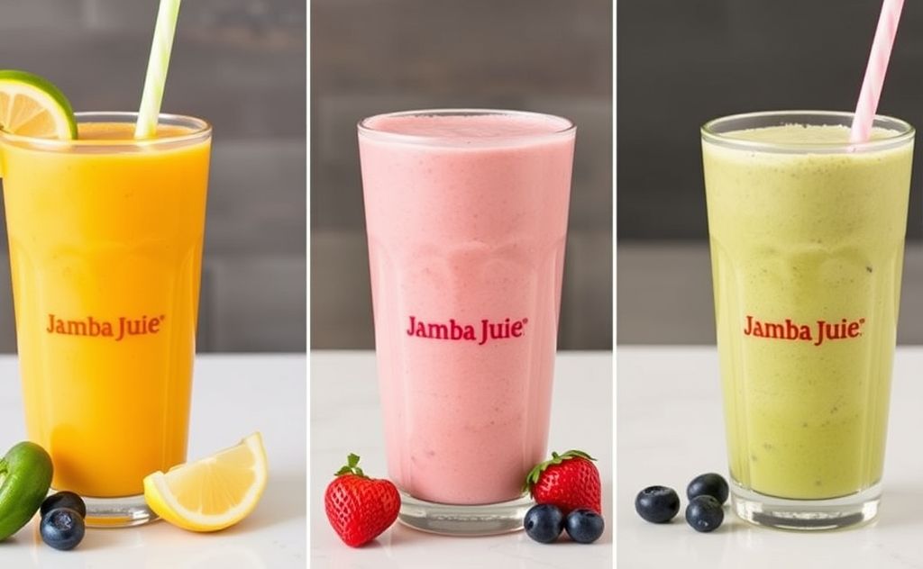 Top 3 Jamba Juice smoothie recipes for you