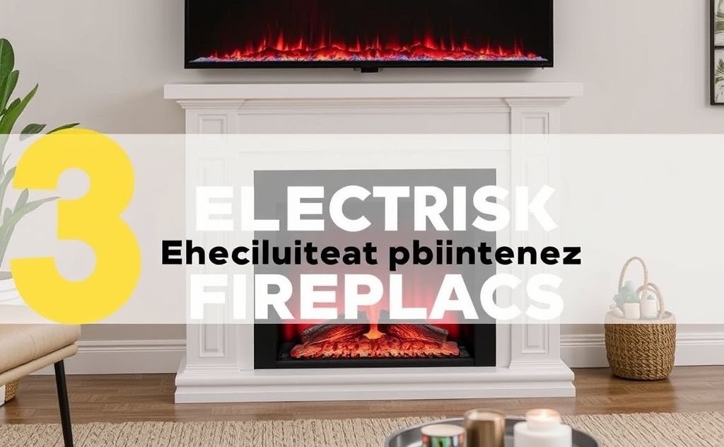 Top 3 Realistic Electric Fireplaces 2023