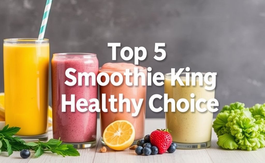 Top 5 Smoothie King Healthy Choices