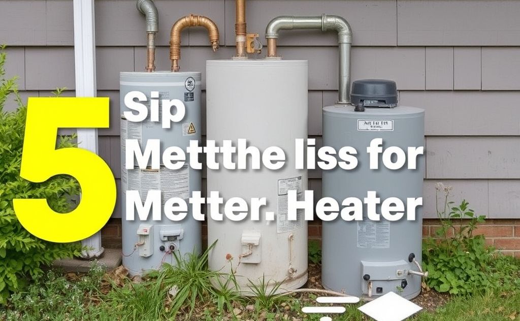 Top 5 methods for old water heater disposal