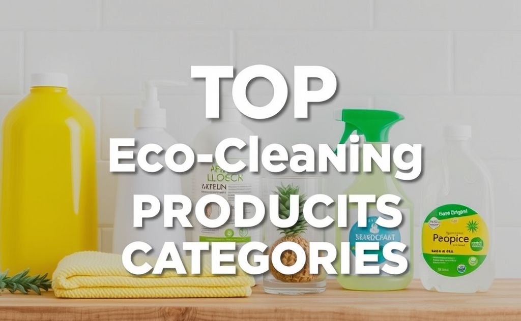 Top Eco-Cleaning Product Categories Image