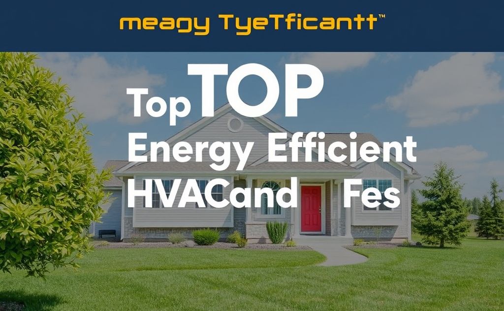 Top Energy Efficient HVAC for Homes