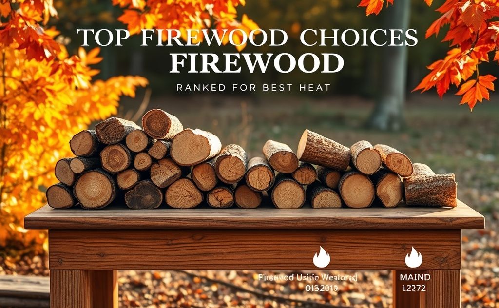 Top Firewood Choices Ranked for Best Heat
