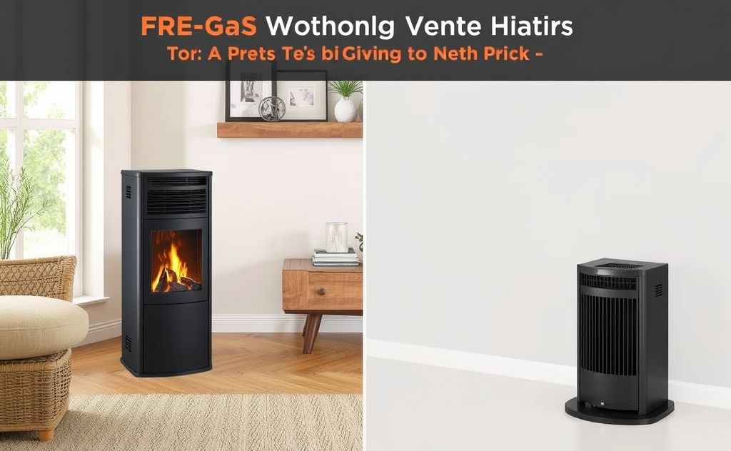 Top Freestanding Vented Gas Heater Models