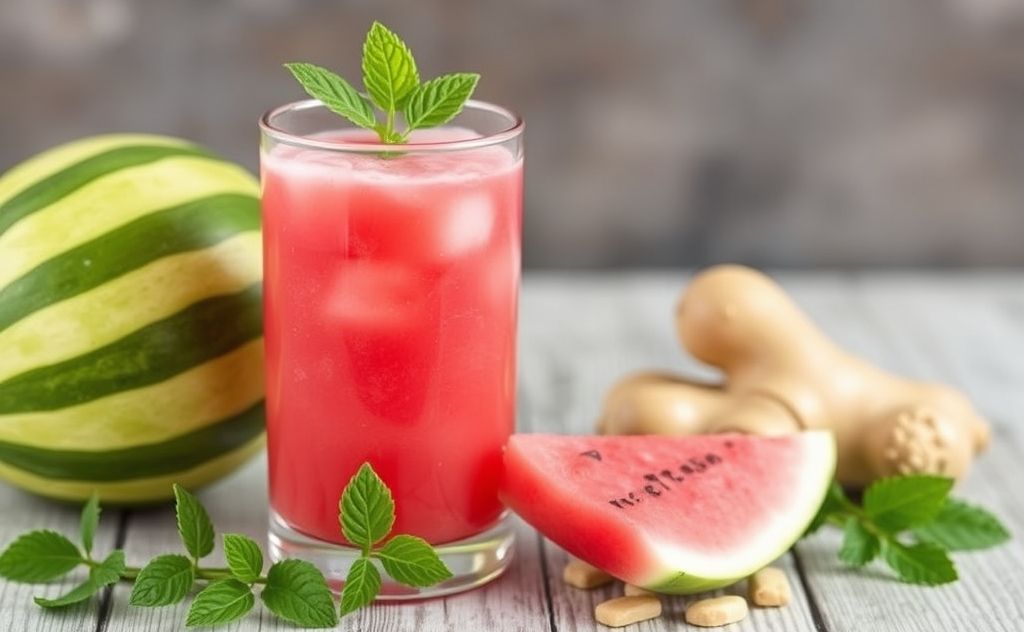 Top Health Benefits Watermelon Ginger Juice