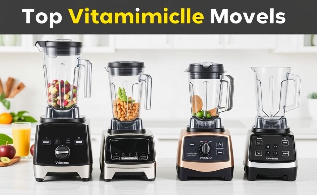 Top Vitamix Blender Models with features and designs