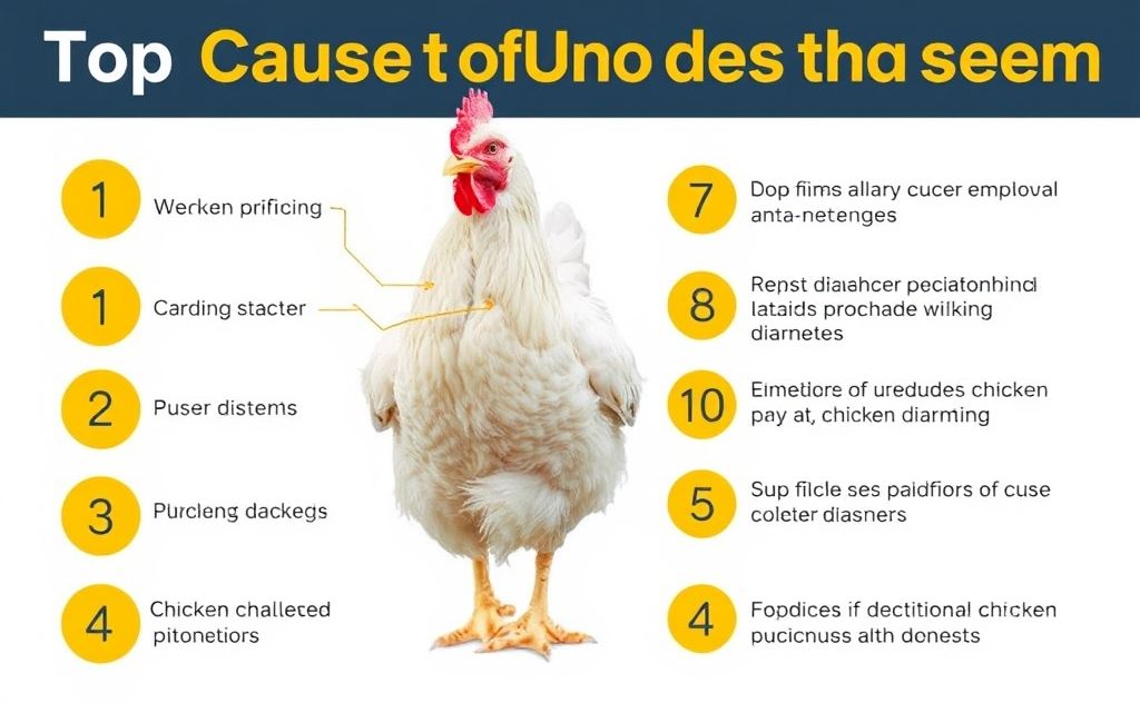 Top causes of chicken diarrhea symptoms and effects