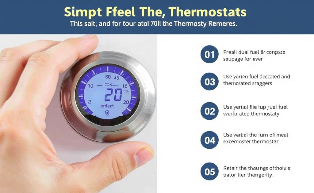 Top dual fuel thermostat benefits and features