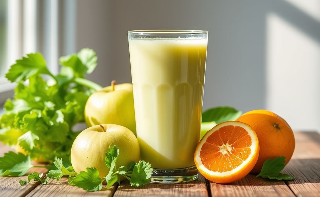 Top fruit pairings celery juice apple orange