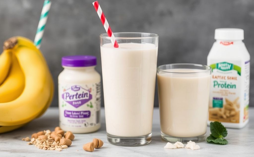 Top lactose-free protein shake options available