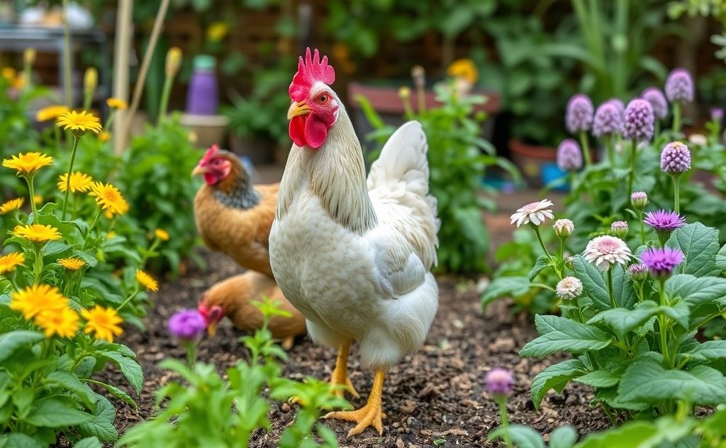 Top plants chickens avoid for gardens